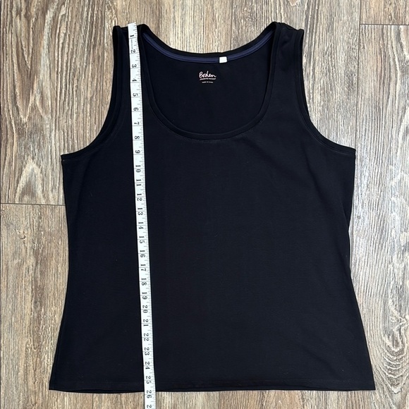 Boden Women's Size XL Black Tank Top EUC Layers Capsule Wardrobe Essential - Picture 5 of 5